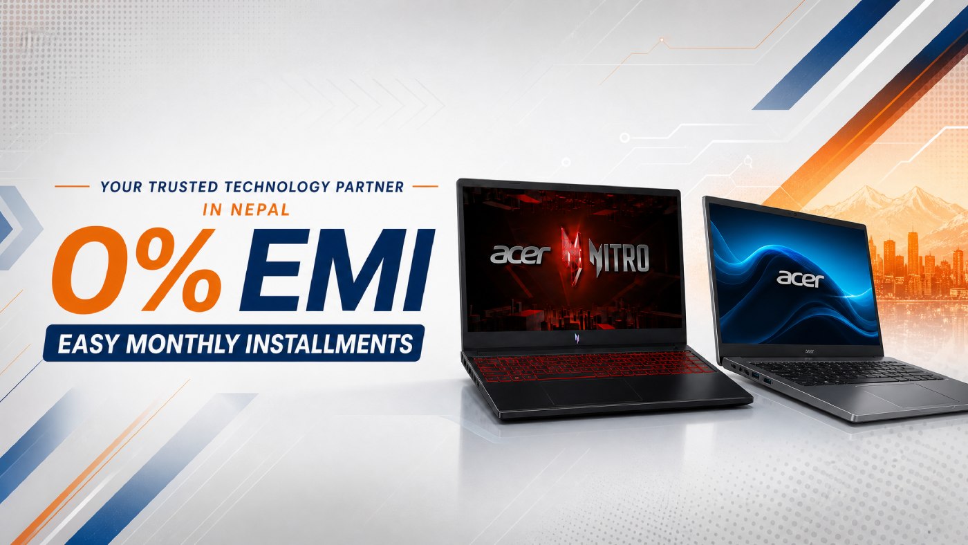 Zero percent EMI laptop offers